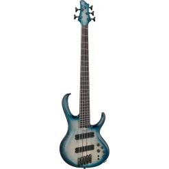 Ibanez BTB705LMCTL 5 String Electric Bass Guitar Cosmic Blue Starburst Low Gloss