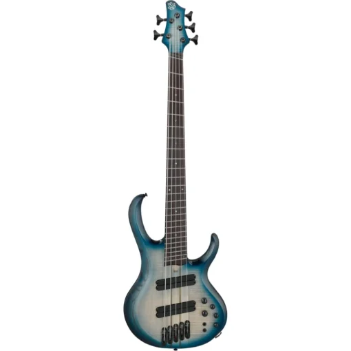 Ibanez BTB705LMCTL 5 String Electric Bass Guitar Cosmic Blue Starburst Low Gloss