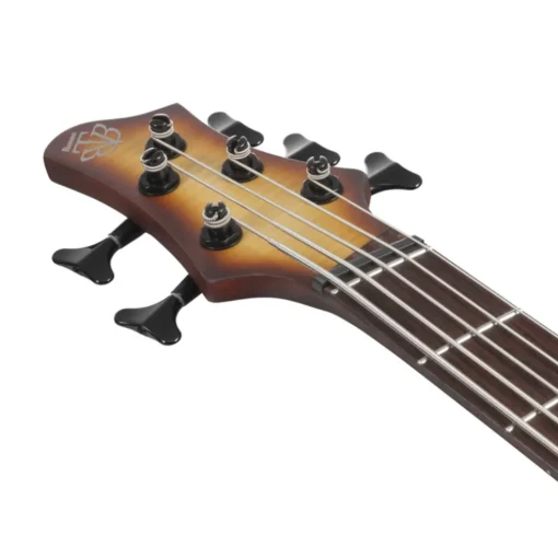 Ibanez BTB705LMNNF 5 String Electric Bass Guitar Natural Browned Burst Flat