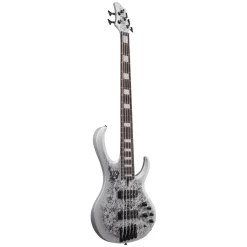 Ibanez BTB25TH5SLM 5 String Electric Bass Guitar Silver Blizzard Matte