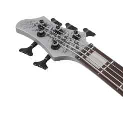 Ibanez BTB25TH5SLM 5 String Electric Bass Guitar Silver Blizzard Matte