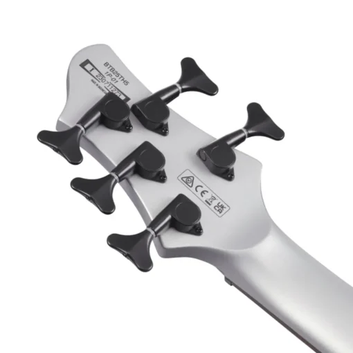 Ibanez BTB25TH5SLM 5 String Electric Bass Guitar Silver Blizzard Matte
