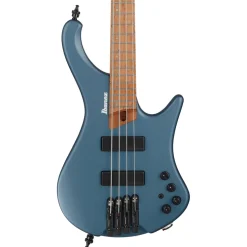 Ibanez EHB1000AOM Headless 4 String Electric Bass Guitar Arctic Ocean Matte