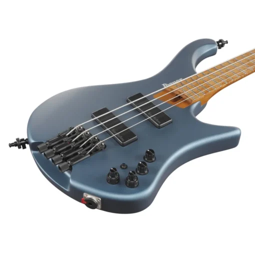 Ibanez EHB1000AOM Headless 4 String Electric Bass Guitar Arctic Ocean Matte