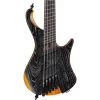 Ibanez EHB1135MS Silver Wave Black Low Gloss 5 String Electric Bass with Gig bag