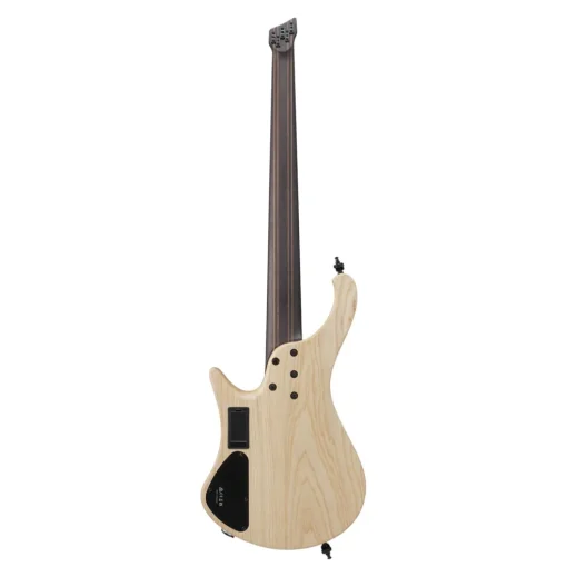 Ibanez EHB1675MS 5-String Bass with Fishman Fluence Pickups and Gig Bag - Natural Flat
