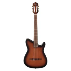 Ibanez FRH10N Brown Sunburst Flat Nylon String Guitar