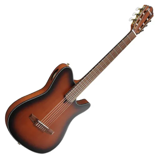 Ibanez FRH10N Brown Sunburst Flat Nylon String Guitar