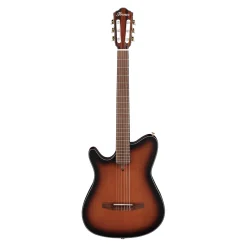 Ibanez FRH10N Flat Left Handed Nylon String Guitar - Brown Sunburst