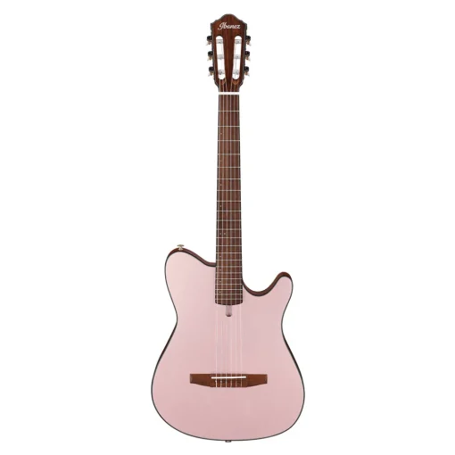 Ibanez FRH10N Rose Gold Metallic Flat Nylon String Guitar