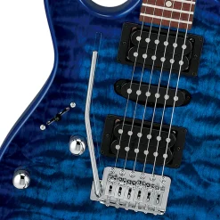 Ibanez RX70QAL Left Handed - Transparent Blue Burst