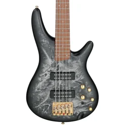 Ibanez SR305EDXBZM 5 String Electric Bass Guitar Black Ice Frozen Matte