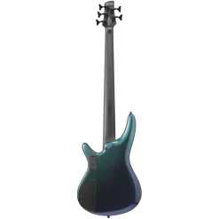 Ibanez SRMS725BCM 5 String Electric Bass Guitar Blue Chameleon