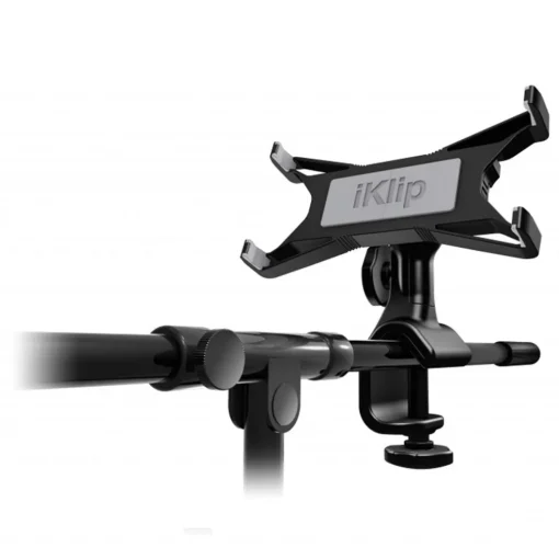 iKlip Xpand - Universal mic stand mount for tablet up to 12.1 inch (incl. all iPad models)