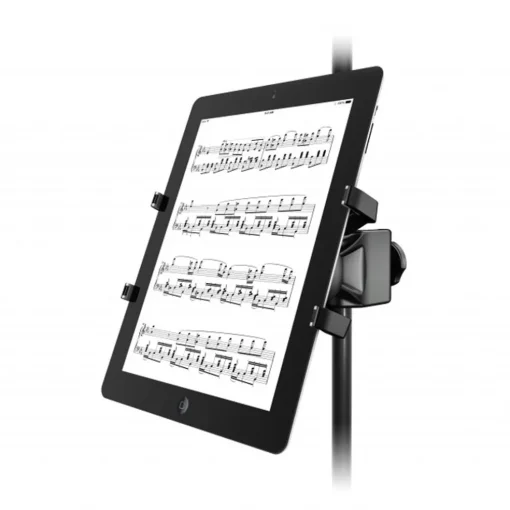 iKlip Xpand - Universal mic stand mount for tablet up to 12.1 inch (incl. all iPad models)