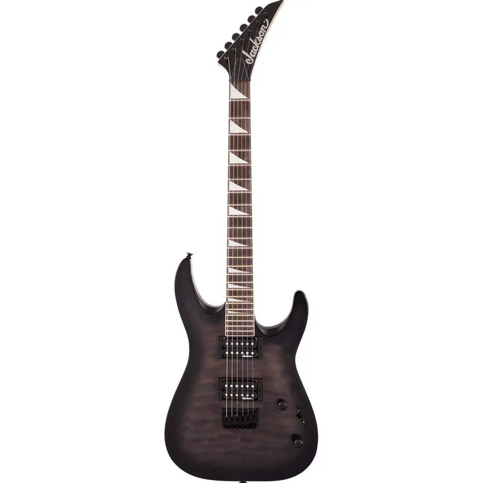 Jackson - JS Series Dinky Arch Top JS32Q DKA HT, Amaranth Fingerboard, Transparent Black Burst | Electric Guitars | 2918809585