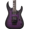 Jackson - JS Series Dinky Arch Top JS32TQ DKA - Transparent Purple Burst | Electric Guitars | 2918804592