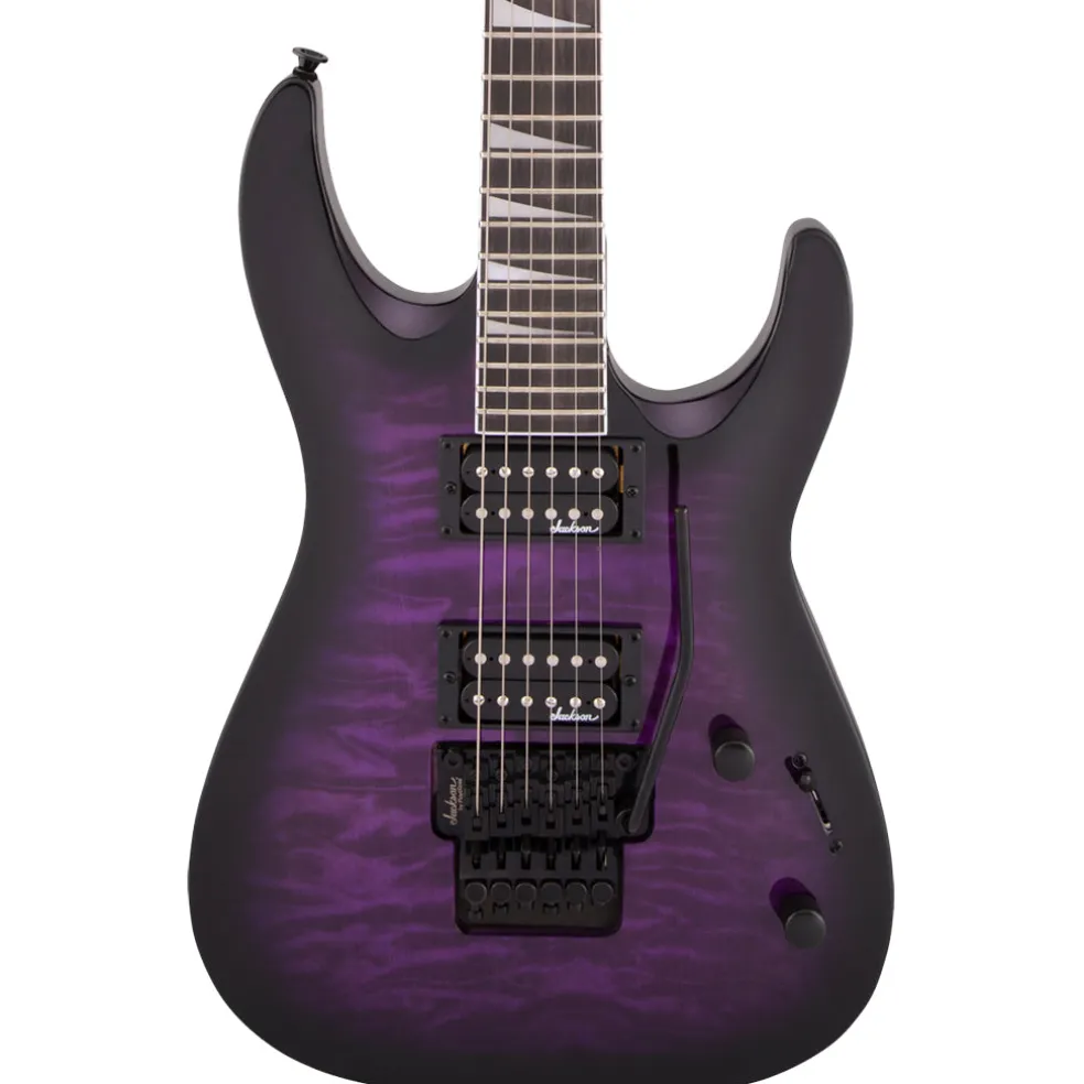 Jackson - JS Series Dinky Arch Top JS32TQ DKA - Transparent Purple Burst | Electric Guitars | 2918804592