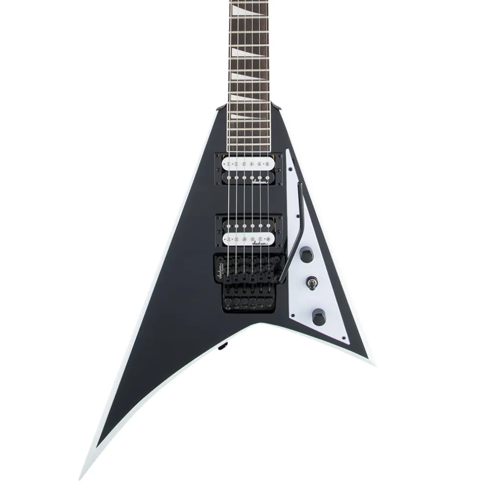 Jackson - JS Series Rhoads JS32, Amaranth Fingerboard, Black with White Bevels | Electric Guitars | 2910137572