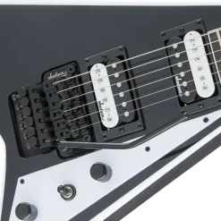 Jackson - JS Series Rhoads JS32, Amaranth Fingerboard, Black with White Bevels | Electric Guitars | 2910137572