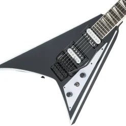 Jackson - JS Series Rhoads JS32, Amaranth Fingerboard, Black with White Bevels | Electric Guitars | 2910137572