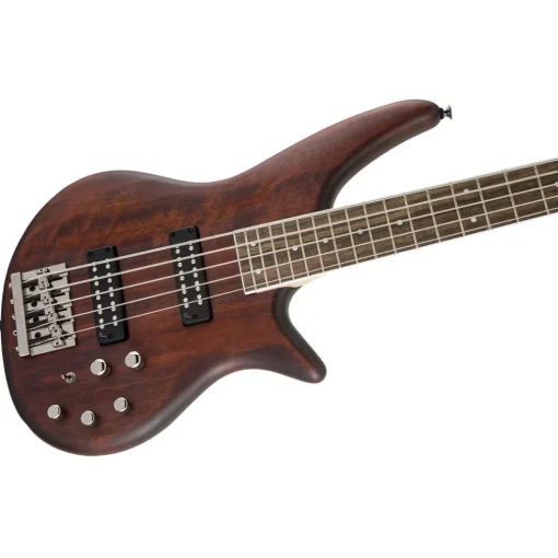 Jackson - JS Series Spectra Bass JS3V, Laurel Fingerboard, Walnut Stain | Bass Guitars | 2919005557