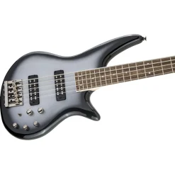 Jackson - JS Series Spectra Bass JS3V, Laurel Fingerboard, Silverburst | Bass Guitars | 2919005521