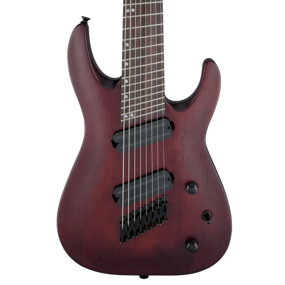 Jackson X Series Dinky Arch Top DKAF8 MS, Laurel Fingerboard, Multi-Scale, Stained Mahogany | Electric Guitars | 2911638557