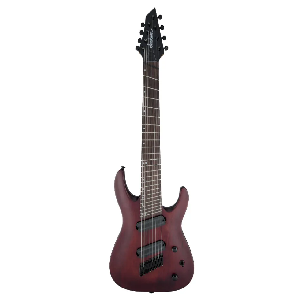 Jackson X Series Dinky Arch Top DKAF8 MS, Laurel Fingerboard, Multi-Scale, Stained Mahogany | Electric Guitars | 2911638557