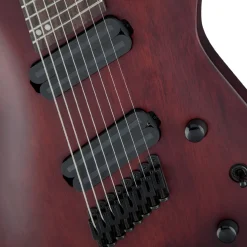 Jackson X Series Dinky Arch Top DKAF8 MS, Laurel Fingerboard, Multi-Scale, Stained Mahogany | Electric Guitars | 2911638557