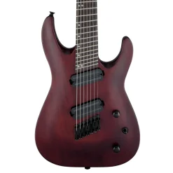 Jackson X Series Dinky Arch Top DKAF7 MS, Laurel Fingerboard, Multi-Scale, Stained Mahogany | Electric Guitars | 2911637557