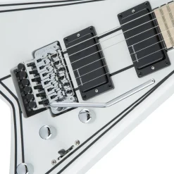 Jackson - X Series Rhoads RRX24M, Maple Fingerboard, Snow White with Black Pinstripes | Electric Guitars | 2916322548