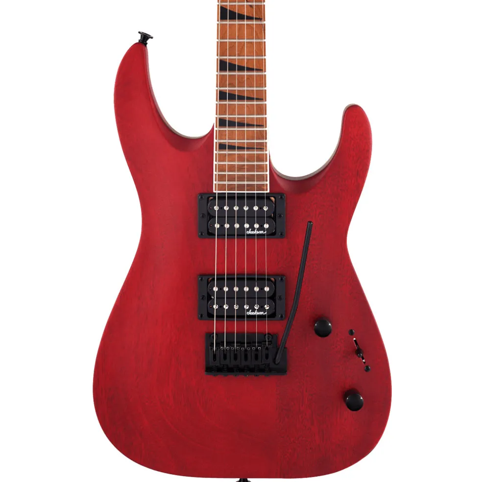 Jackson JS Series Dinky Arch Top JS24 DKAM, Caramelized Maple Fingerboard - Red Stain | Electric Guitars | 2910339590