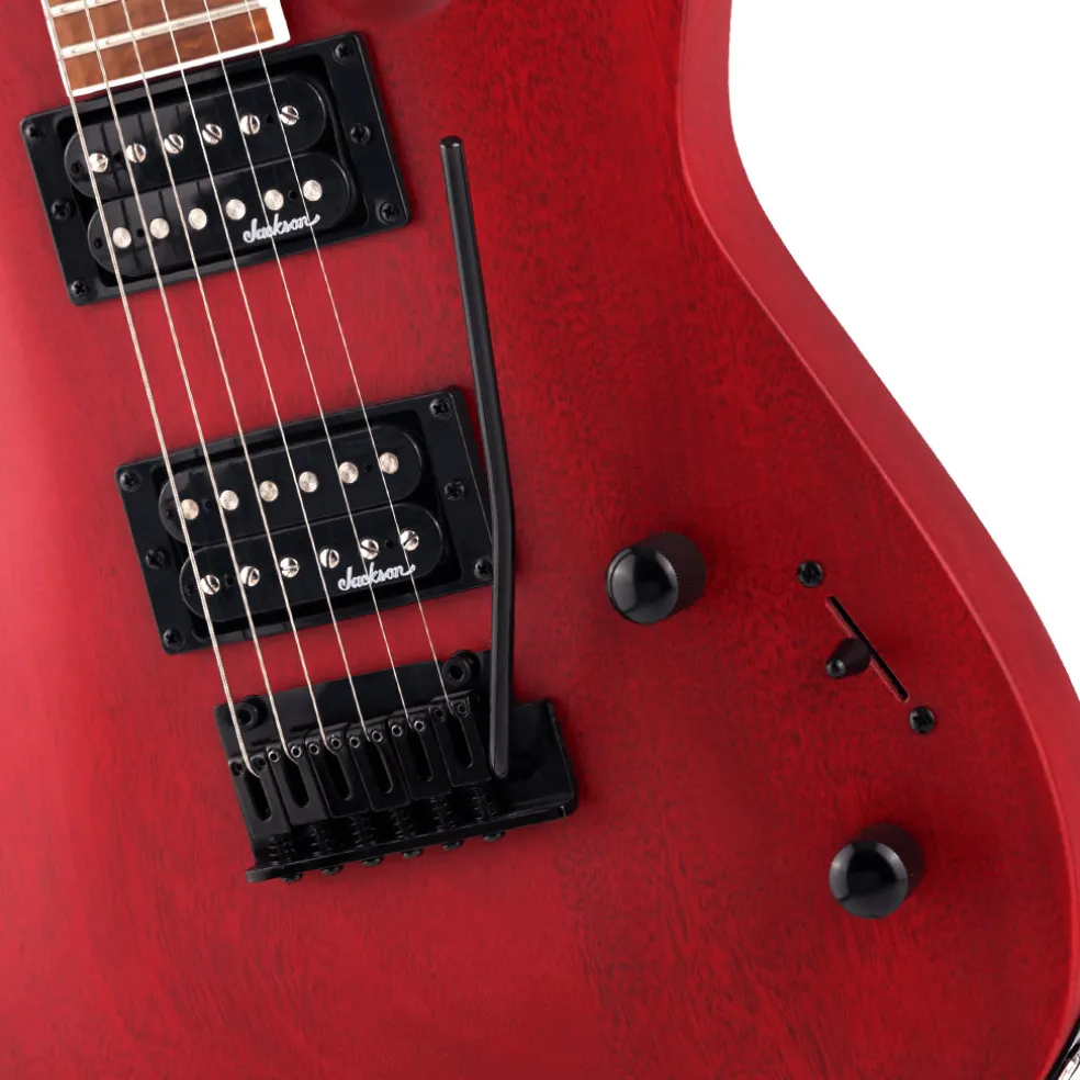 Jackson JS Series Dinky Arch Top JS24 DKAM, Caramelized Maple Fingerboard - Red Stain | Electric Guitars | 2910339590