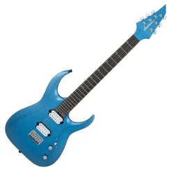 Jackson Pro Series Signature Misha Mansoor Juggernaut HT6 Electric Guitar Ebony Fingerboard Blue Sparkle
