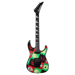 Jackson X Series Dinky DK1A Electric Guitar Amaranth Fingerboard Warhol Graphic