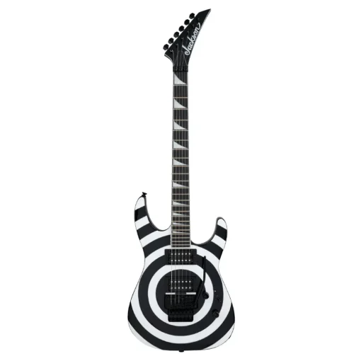 Jackson X Series Soloist SLX DX Graphic Electric Guitar Amaranth Fingerboard Bullseye
