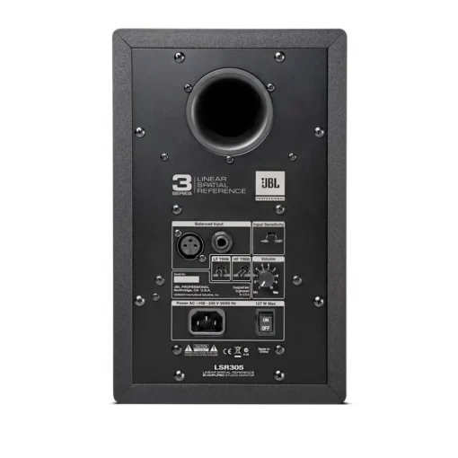 JBL LSR305MKII Studio Monitor - 5" Two-Way Powered Bi-Amp Studio Monitor Speaker Single