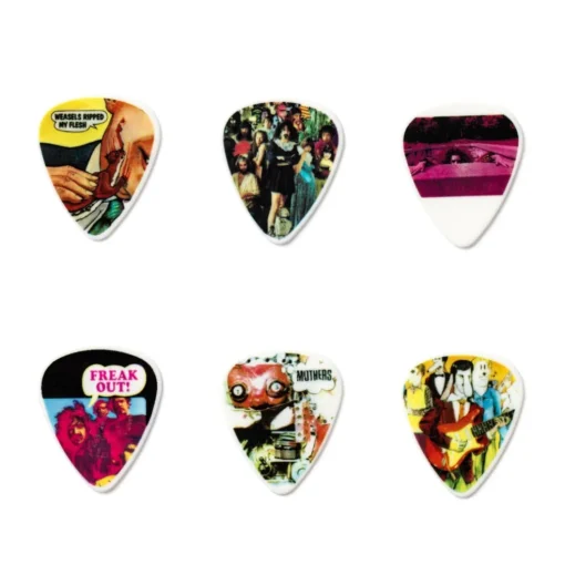 Jim Dunlop Frank Zappa Pick Tin - Yellow