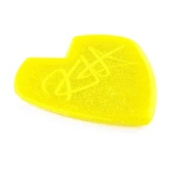 Jim Dunlop Kirk Hammett Custom Jazz III Yellow Glitter Players Pack