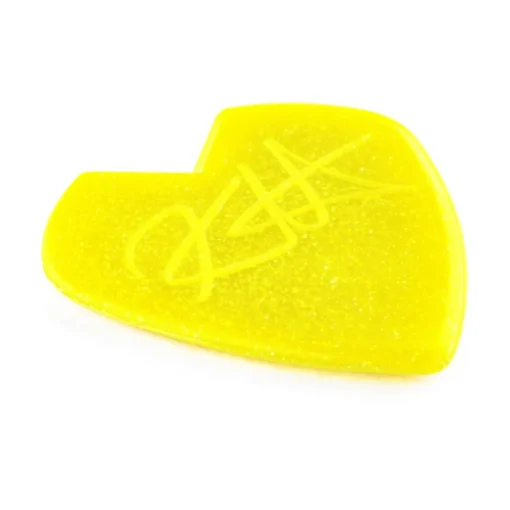 Jim Dunlop Kirk Hammett Custom Jazz III Yellow Glitter Players Pack
