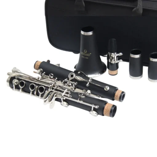 Knight - JBCL-530 17-key Bb Student Clarinet with case - Black