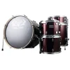 Knight - 5-Piece Drum Kit with Hardware - Metallic Red
