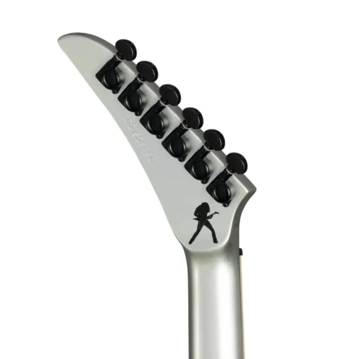 Kramer Dave Mustaine Vanguard in Case Electric Guitar - Metallic Silver