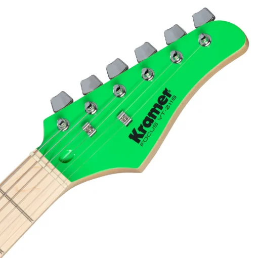 Kramer Focus VT211S Neon Green with Orange Crush Bundle
