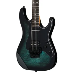 Kramer Volante Quilt HSFR with Premium Gig Bag - Aqua Burst