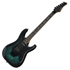 Kramer Volante Quilt HSFR with Premium Gig Bag - Aqua Burst