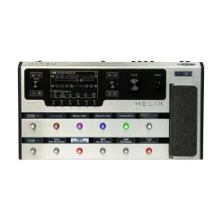 Line 6 Helix Floor Guitar Multi-effects Processor - Limited Edition Platinum