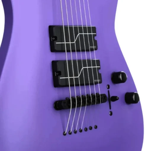 LTD Stephen Carpenter SC-607 Baritone Electric Guitar - Purple Satin