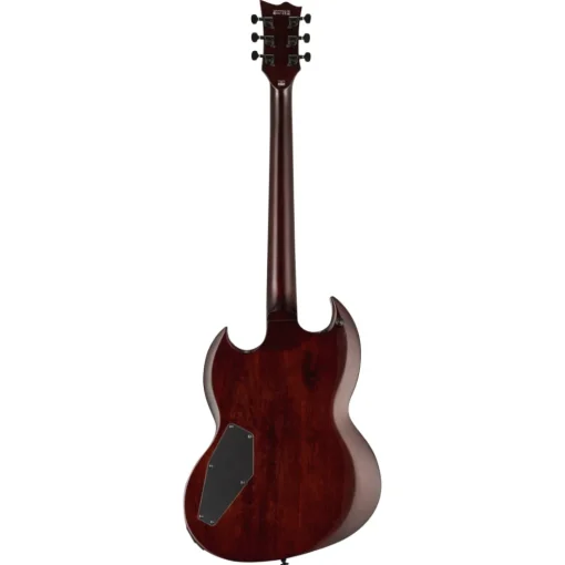 LTD Viper-256 Electric Guitar - Dark Brown Sunburst